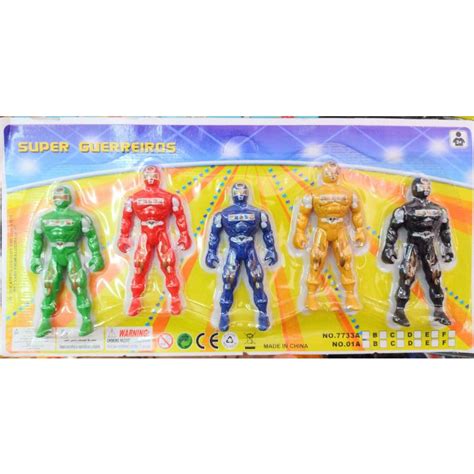 Kit Bonecos Power Rangers Shopee Brasil