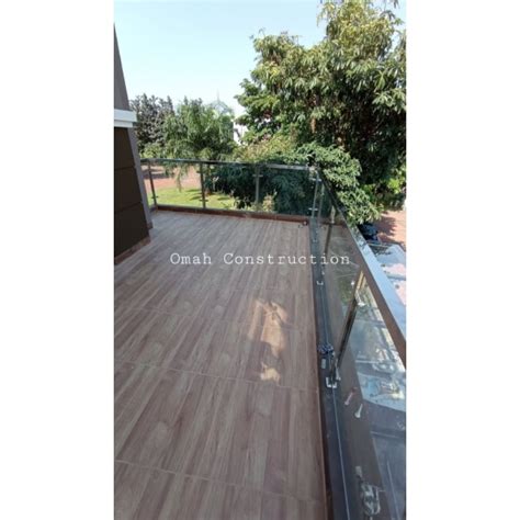 Jual DP Railing Balkon Stainless 304 Kaca Tempered 10 Mm Ny Dini