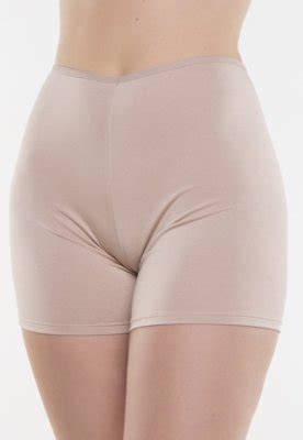 Short Anagua Liso Calcinha Segunda Pele N O Marca Invis Vel El Stico Na Cintura Curto Lingerie
