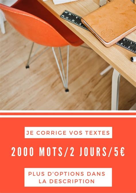 Je Vais Corriger Vos Fautes D Orthographe Et De Grammaire Dans Vos