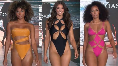 2024 BIKINI MODELS In Slow Motion At MAHOGANY COAST Swimwear Show PT1