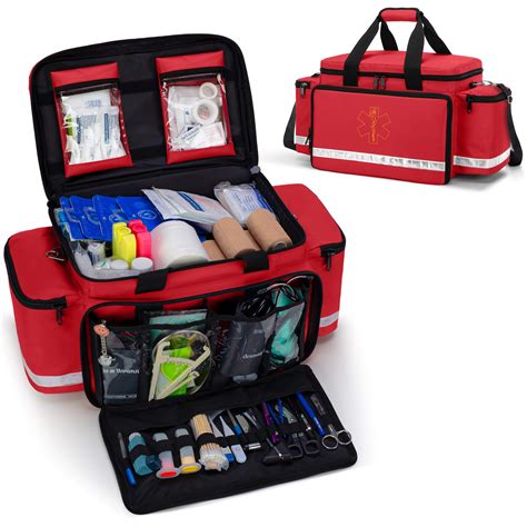 Amazon.com: Trunab Emergency Responder Trauma Bag Empty, Professional ...