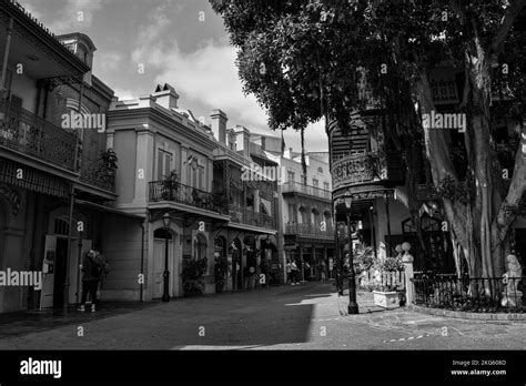 New Orleans Square Disneyland Stock Photo Alamy