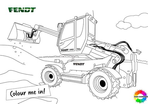 13 Fendt Coloring Pages Free Complete Collection