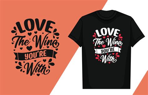 Love Typography Lettering Design Love Typography T Shirt Design