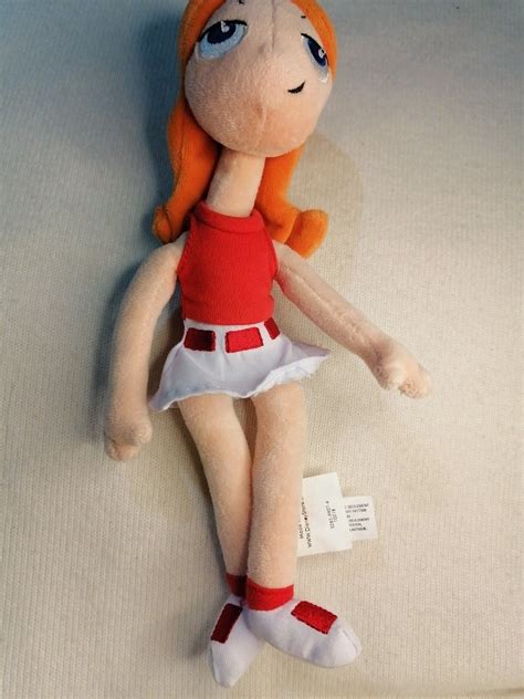 Peluche Original Candace Flynn Phineas Y Ferb Disney 28cm Cuotas Sin