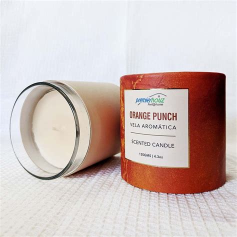 Vela Arom Tica Orange Punch Gramos Sin Borla Premierhouz