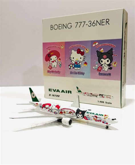 PH04610 Eva Air B777-300ER “Sanrio Characters Livery” Reg: B-16722