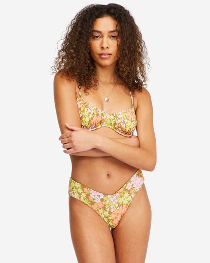 Bring On The Bliss Fiji Cheeky Bikini Bottoms For Women Billabong