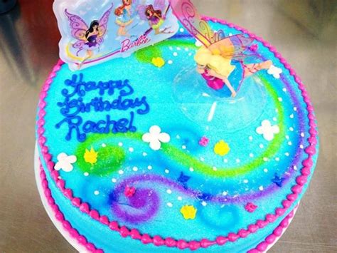 Happy Birthday Rachel! Barbie Fairy Party Cake