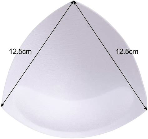 Triangle Bra Pads Bikini Inserts Colors Push Up Pad Fruugo UK
