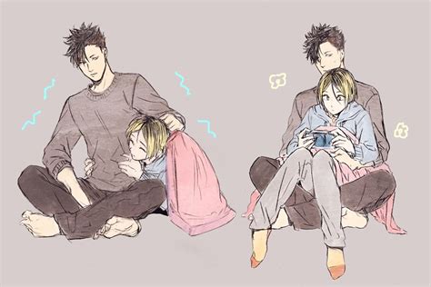 Kenma And Kuro Hq Kuroken Haikyuu Manga Haikyuu Anime