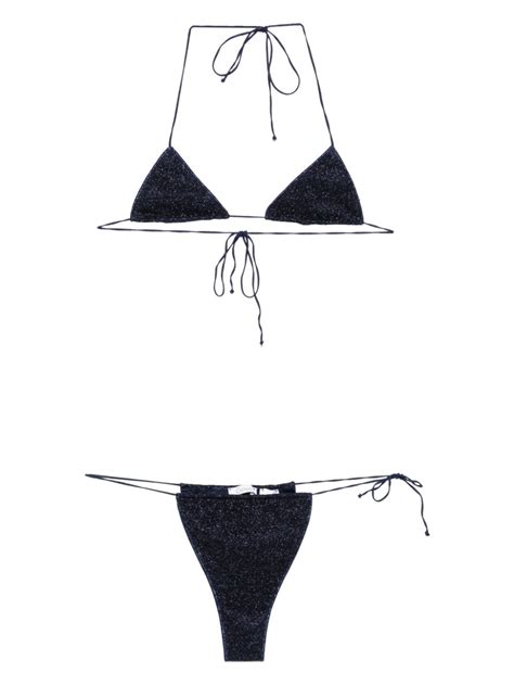 Blue Lumière bikini Oséree women OSÉREE divincenzoboutique