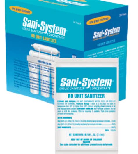 Sani-System Liquid Sanitizer | Aqua Service Niagara