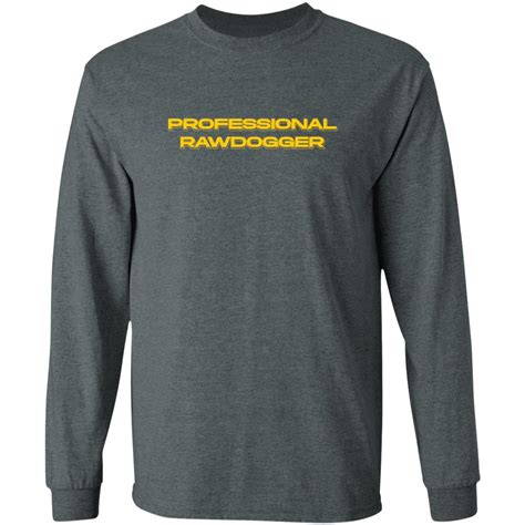 Jidion Merch Professional Rawdogger T Shirt Hnatee