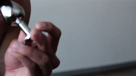 Tiny Sissy Long Anal Play With Carrot