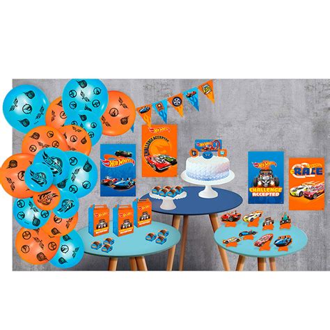 Kit Festa Hot Wheels S Um Bolinho Festcolor Em Promo O Na Toymagazine