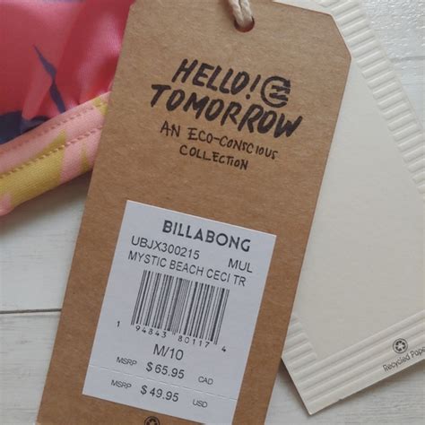 Billabong Swim Billabong New Mystic Beach Ceci Triangle Bikini Top Poshmark