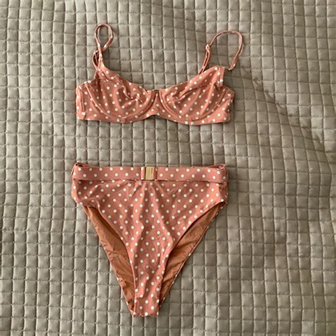 Onia X We Wore What Lydia Bikini Set Gem