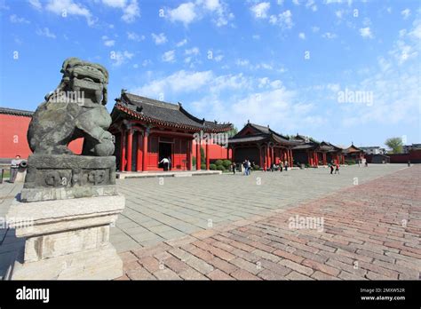 The Imperial Palace In Shenyang Stock Photo Alamy