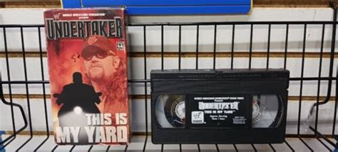 Vintage Wrestling Undertaker This Is My Yard WCW NWO WWF VHS VCR Video