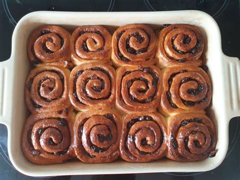 First Time Making Chelsea Buns Dining And Cooking