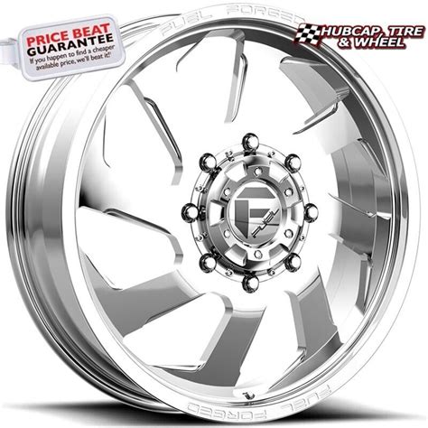 Fuel Forged Dually Ff D Polished X Front Wheel Lug Rim