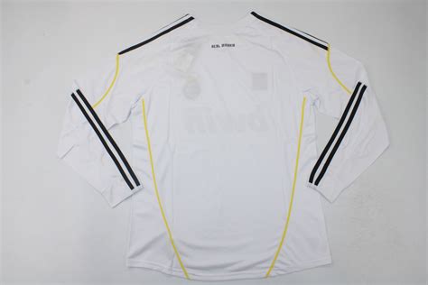 Real Madrid 2009-2010 Home Long-Sleeve Shirt [Free Shipping]