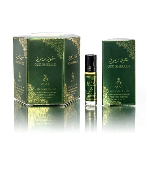 Oud Emerald Perfumed Oil Ayat Perfumes X Ml