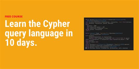 Learn The Cypher Query Language In 10 Days