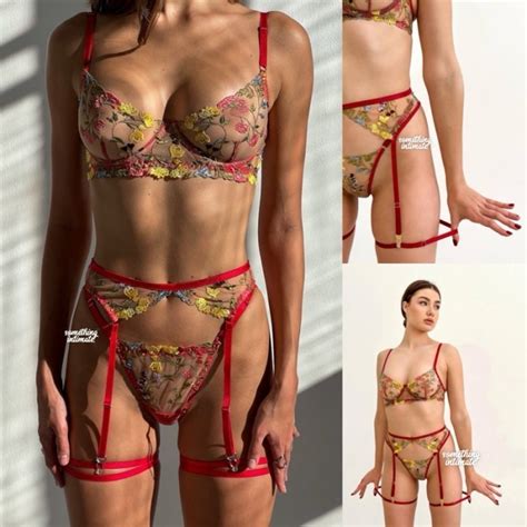 Jual Garter Shera Lace Bra Lingerie Tali Paha Talpah Bustier Sexy Dinas Shopee Indonesia