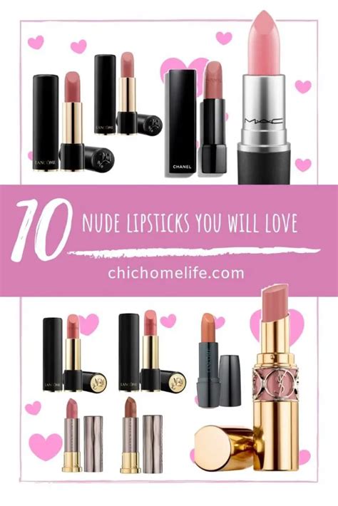 The Best Nude Lipsticks For Any Season Chic Home Life