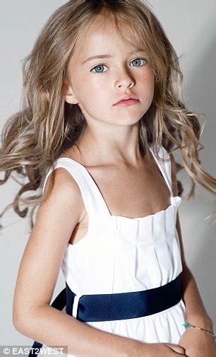 World S Most Beautiful Girl Kristina Pimenova S Mother Defends Pictures Daily Mail Online