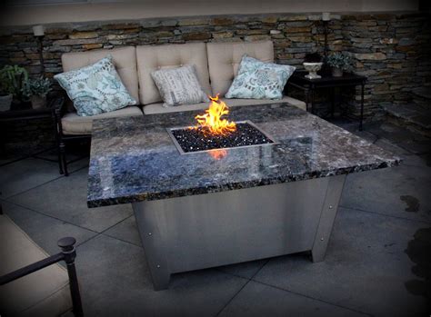 Newport Fire Pit Tables Eclectic Patio Los Angeles By Cooke