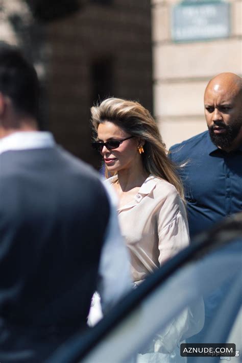 Brooks Nader Sexy Seen Flashing Her Hot Tits As She Exits From Hotel De Crillon In Paris Aznude