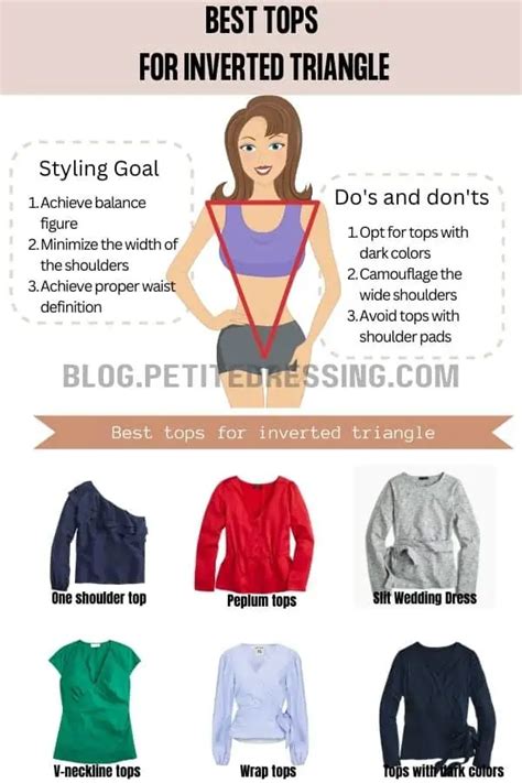 The Complete Tops Styling Guide For Inverted Triangle Shape Petite