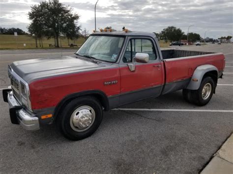 1991 Dodge Ram D350 Dually 5 9 Cummins Turbo Diesel 1st Gen For Sale