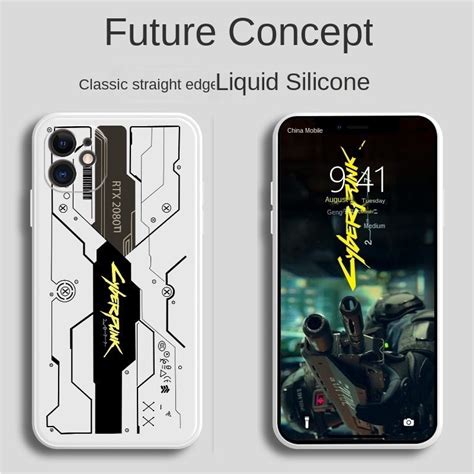 Silicone Casing Infinix Note TURBO G X S Pro Hot S NFC Play Case Cyberpunk