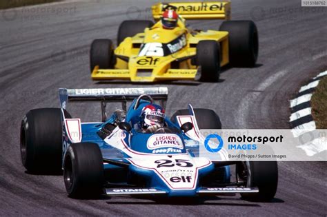 Patrick Depailler FRA Ligier JS11 Who Finished The Race In Second