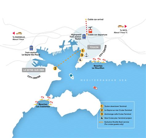 Carte Rade De Toulon Toulon Bay Map Ports Rade De Toulon Cci Var Var