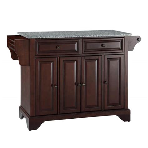 Reviews For CROSLEY FURNITURE Lafayette Mahogany Kitchen Island With