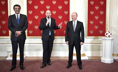 Russia hands over World Cup host mantle to Qatar • President of Russia