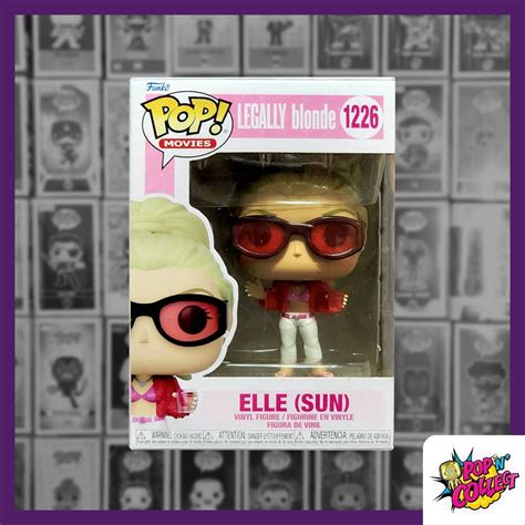 Funko Pop Movies Legally Blonde Elle Sun W Free Protector