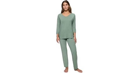 Triumph Timeless Sensuality Pk 34 Sleeves In Green Lyst
