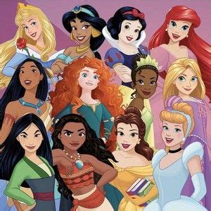 Rank the Disney Princesses from most feminine to least feminine. : r ...