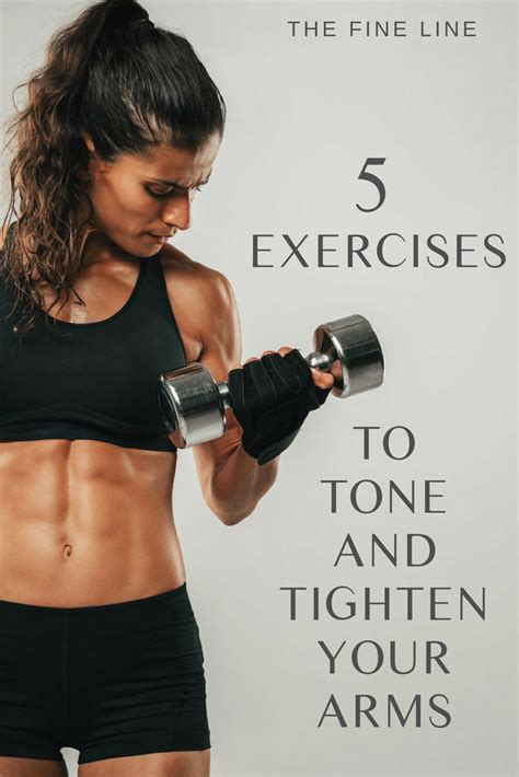 5 Best Arm Exercises For Women Over 50 The Fine Line Arm Workout