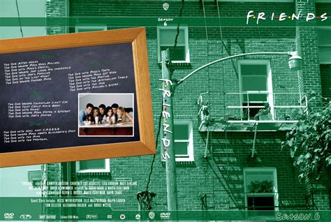 Friends Season 6 Tv Dvd Custom Covers 2245kunkstylefriendss6