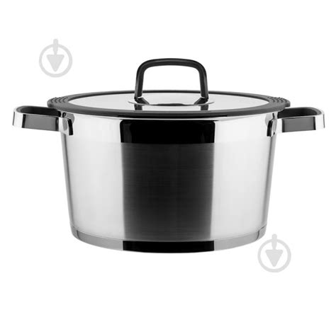 ᐉ Кастрюля с крышкой Vinzer Moderno Graphite Collection 5,4 л 50074 ...