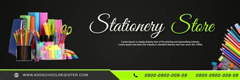 Stationary Shope Banner Business Banner Template Postermywall