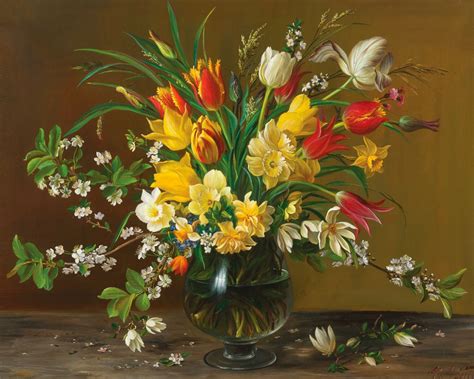 Пазл букет красивый в вазе - разгадать онлайн из раздела "Натюрморты ...